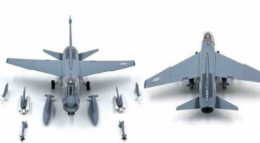 JC Wings - A-7E Corsair II LTV , AC401 VA-72 “Blue Hawks” US Navy , USS John F. Kennedy (CV-67) , Desert Storm 1991 - Image 3