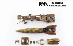 V2 ROCKET. PMA. Modely tanků. Modely vojenské techniky. Sběratelské modely . Modely letadel . Hotové modely . Sběratelské modely letadel. Sběratelské modely vojenské techniky a tanků. Kovové modely. Diecast models aircraft , military vehicles , tanks .