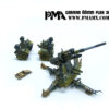 FLAK 36.8.8 cm Flak 18 / 36 / 37 / 41.German 88 mm anti-aircraft.anti-tank artillery gun. Modely kanónu.Diecast models cannons.gun.PMA P0312. Modely vojenské techniky. Diecast models military vehicles.