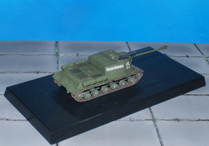 ISU - 122. Modely tanků . Modely vojenské techniky. Sběratelské modely . Modely vrtulníků . Hotové modely . Sběratelské modely letadel. Sběratelské modely vojenské techniky a tanků. Kovové modely. Diecast models aircraft , military vehicles , tanks .
