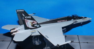 F/A-18E Super Hornet. VFA-137 'KESTRELS'. JC Wings. Modely letadel . Modely tanků . Modely vojenské techniky. Sběratelské modely . Modely vrtulníků . Hotové modely . Sběratelské modely letadel. Sběratelské modely vojenské techniky a tanků. Kovové modely. Diecast models aircraft ,  military vehicles , tanks .