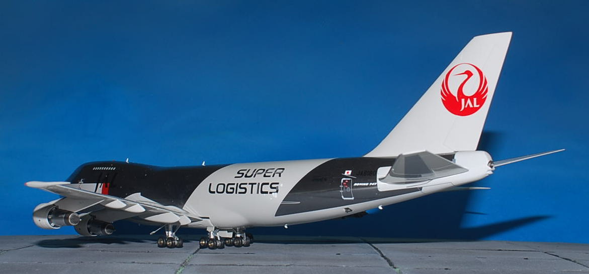 J Fox Models JFI-747-2-014 - B747.Boeing 747-200, jal Super Logistics
