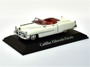Cadillac.Cadillac Eldorado "Parade", Eisenhower.Presidential Cars. Modely aut. Diecast models cars.Atlas. Modely vojenské techniky. Modely tanků. Sběratelské modely. Modely vrtulníků. Hotové modely. Sběratelské modely letadel. Sběratelské modely vojenské techniky a tanků. Kovové modely. Diecast models cars, aircraft,helicopters,military vehicles,tanks.