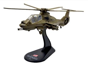 RAH-66 Comanch.Boeing-Sikorsky RAH-66 Comanch.Modely vrtulníků.Amercom AM HS49.Diecast models helicopters. Modely letadel. Diecast models aircraft. Modely dopravních letadel. Modely vojenské techniky. Diecast models military vehicles, Modely raket. Diecast models rockets. Sběratelské modely. Hotové modely. Sběratelské modely letadel. Kovové modely.