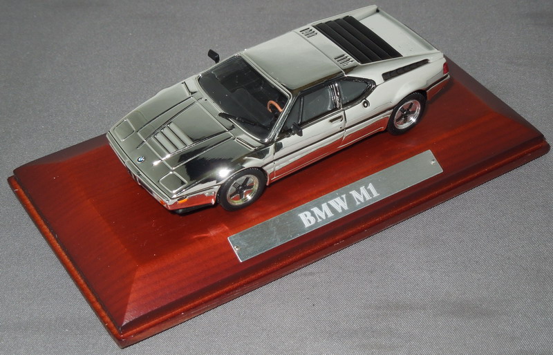 BMW M1 Silver Cars Collection New in box