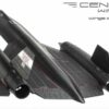 Modely letadel SR-71 Lockheed SR-71 Blackbird Diecast models aircraft Century Wings CW001640 - Lockheed SR-71 (A) Blackbird ,  '61-7971 / NASA 832 ' NASA Neil A. Armstrong Flight Research Center (AFRC) , Dryden 1994 Modely dopravních letadel Diecast models airplanes airliner Modely vrtulníků Diecast models helicopters Diecast models cars Modely vojenské techniky Diecast models military vehicles Modely raket Diecast models rockets Sběratelské Hotové Kovové modely