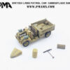 British LRDG PATROL CAR.Chevrolet WB.Modely vojenské techniky.aut.Diecast models military vehicles.tanks.trucks.PMA P0325.