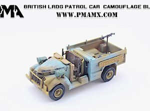 British LRDG PATROL CAR.Chevrolet WB.Modely vojenské techniky.aut.Diecast models military vehicles.tanks.trucks.PMA P0326.