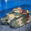 Char B1.Medium Tank.Hotové modely tanků.Diecast models military tanks.DeAgostini DAT15. Modely vojenské techniky. Diecast models military vehicles. Modely aut. Diecast models cars. Modely letadel. Diecast models aircraft. Diecast models helicopters. Modely raket. Diecast models rockets. Sběratelské modely. Hotové modely. Sběratelské modely tanků. Kovové modely.
