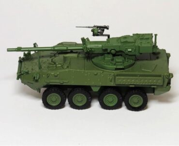 M1128 Stryker Mobile Gun System.Stryker.IAV.Vehicle.Interim Armored Vehicle.Modely vojenské techniky.Diecast models military vehicles.Eaglemoss MAG FF06. Modely tanků. Diecast models tanks. Modely kanónu. Diecast models cannons.gun. Modely aut. Diecast models cars. Sběratelské modely letadel. Diecast models aircraft,helicopters. Sběratelské modely. Hotové modely. Kovové modely.