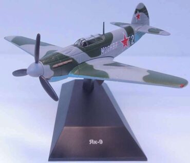 Altaya - Yakovlev Yak-9L (Yak-9B) , '2' Capitan A.I.Petrov 1st Squadron 168th IAP "Moscow" , Khimki  1944