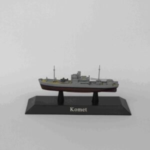 Komet Auxiliary Cruiser 1939.Modely bitevních lodí.Sběratelské Kovové modely lodí.Diecast models ships.DeAgostini MAG KZ61.