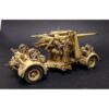 GERMAN KRUPP 8.8CM Flak 36 GUN & Sd.Ah.202 Sonderanhänger 202.Deutsches Afrikakorps, DAK North African Campaign 1942.Forces of Valor UN801008B.