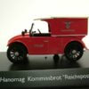 Hanomag Kommissbrot.Deutsche Reichspost.Modely nákladních aut.Diecast models vehicles.trucks.Schuco SHU 02958.
