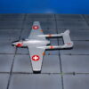 de Havilland Vampire.DH.100.FB.6.Modely letadel.Diecast aircraft models.Arwico Collectors Edition ARW-85001010. Modely dopravních letadel. Diecast models airplanes.airliner. Modely vrtulníků. Diecast models helicopters. Modely aut. Diecast models cars. Modely vojenské techniky. Diecast models military vehicles, Modely tanků. Diecast models tanks. Modely raket. Diecast models rockets. Sběratelské modely. Hotové modely. Kovové modely.