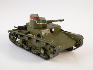 KhT-26 (OT-26).Flamethrower Tank.T-26.Tank.Light Tank.Modely tanku.Diecast models tanks.MODIMIO Collections NT023.