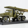 BM-13 Katyusha.Rocket Launcher.GMC CCKW.Modely vojenské techniky.Diecast models military vehicles.tanks.Start Scale Models SSM1376.