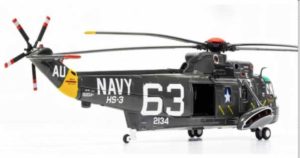 Sea King.SH-3D Sea King.Helicopter.Modely vrtulníků.Diecast models helicopters.Corgi AA33422.Modely letadel. Diecast models aircraft.  Modely dopravních letadel. Modely vojenské techniky.  Diecast models military vehicles, Modely raket. Diecast models rockets. Sběratelské modely. Hotové modely. Sběratelské modely letadel. Kovové modely.