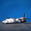 Fokker 50.F27 Mark 050.Modely dopravnich letadel.Diecast models airplanes.aircraft.JC Wings JC-LH2213.