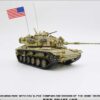 M60A1 Main Battle Tank w/reactive armor , “BEIRUT PAYBACK” Alpha Company USMC 'Operation Desert Storm'.PMA P0334.