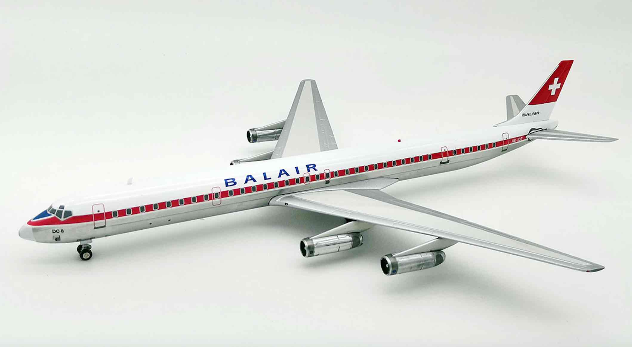 INFLIGHT 200 IF863KL0220P 1/200 KLM DOUGLAS DC-8-63 PH-DEA POLISHED WITH STAND 