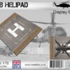 Coastal Kits CKS171-72 - DIORAMA 1/72 Display Base - FOB Helipad