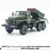 PMA P0341 - BM-21 Grad Multiple Rocket Launcher / URAL-375 , Russian Armed Forces , Victory Day Parade St.Petersburg - 2015