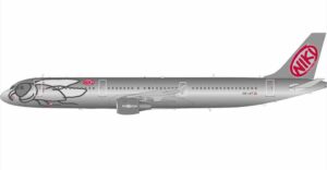 Modely letadel.Inflight 200 IF321HG1120 - Airbus A321 -211 , 'OE-LET' NIKI - flyNiki Airline - Austrian Airline.Modely dopravních letadel.Diecast models airplanes.airliner.Modely letadel.Diecast models aircraft. Modely vrtulníků. Diecast models helicopters.Diecast models cars.Modely vojenské techniky. Diecast models military vehicles.Modely raket.Diecast models rockets.Sběratelské modely.Hotové modely.Sběratelské modely letadel.Kovové modely.