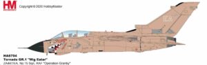 Modely letadel TORNADO.Hobby Master HA6704 - Panavia Tornado GR.1 , ZA447/EA 'MIG EATER', RAF N.15 Sqn.,'OPERATION GRANBY',1991 .Modely letadel.Diecast models aircraft.Modely dopravních letadel.Diecast models airplanes.airliner.Modely vrtulníků.Diecast models helicopters.Diecast models cars.Modely vojenské techniky.Diecast models military vehicles.Modely raket.Diecast models rockets.Sběratelské modely.Hotové modely.Kovové modely.Sběratelské modely letadel.Sběratelské modely vojenské techniky.tanků.Diecast models aircraft.helicopters.military vehicles.tanks.