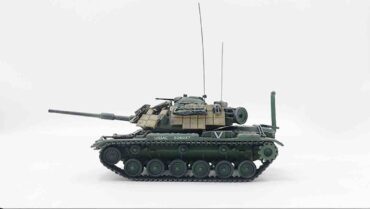 PMA - Precision Model Art - P0342 - M60A1 RICE Passive Main Battle Tank w/with ERA (explosive reactive armor) Amphibious , USMC.Modely tanků.Diecast models tanks.Modely vojenské techniky. Diecast models military vehicles.Modely aut. Diecast models cars.Modely letadel.Diecast models aircraft. Diecast models helicopters.Modely raket.Diecast models rockets.Sběratelské modely.Hotové modely.Sběratelské modely tanků.Kovové modely.