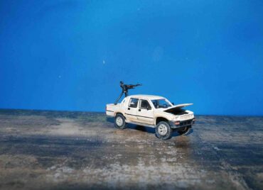 Modely vojenské techniky Panzerkampf PAN- 12188PA - PICKUP w/DSHK.Modely tanků. Diecast models tanks. Modely vojenské techniky. Diecast models military vehicles. Modely aut. Diecast models cars. Modely letadel. Diecast models aircraft. Diecast models helicopters. Modely raket. Diecast models rockets. Sběratelské modely. Hotové modely. Sběratelské modely tanků. Kovové modely.