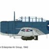 Modely letadel Diecast models aircraft SBD Dauntless Douglas Hobby Master HA0176 - Douglas SBD-2 , ‚GC‘ CDR Howard Young Enterprise Air Group USN , USS Enterprise (CV-6) 1942