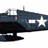 Modely letadel F6F Hellcat Grumman Diecast aircraft models Hobby Master HA0309 - Grumman F6F-5 Hellcat , ‚7/40467' "Paper Doll“ VF-27 US NAVY , USS Princeton (CVL-23) , October 1944