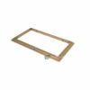 Forces of Valor FOV-881001C - 1/32 Display Base Frames (Medium Size) - WALNUT + 3 metal nameplates