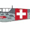 Modely letadel Bf 109 Messerschmitt Bf-109 Hobby Master HA8757 - Messerschmitt Bf 109G , 'J-704' 7 Fliegerkompanie Swiss Air Force 1944 Diecast models aircraft Modely dopravních letadel Diecast models airplanes airliner Modely vrtulníků Diecast models helicopters Modely aut Diecast models cars Modely vojenské techniky Diecast models military vehicles Modely raket Diecast models rockets Sběratelské Hotové Kovové modely