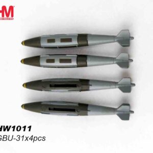 Hobby Master HW1011 - GBU-31 - JDAM (Joint Direct Attack Munition) Missiles Set Modely raket Diecast models rockets Sběratelské Hotové Kovové modely