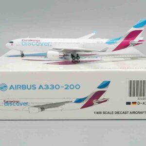 Modely letadel A330 Airbus A330 JC Wings XX40013 - Airbus A330-200 , 'D-AXGB’ Eurowings Diecast models aircraft Modely dopravních letadel Diecast models airplanes airliner Modely vrtulníků Diecast models helicopters Modely aut Diecast models cars Modely vojenské techniky Diecast models military vehicles Modely raket Diecast models rockets Sběratelské Hotové Kovové modely