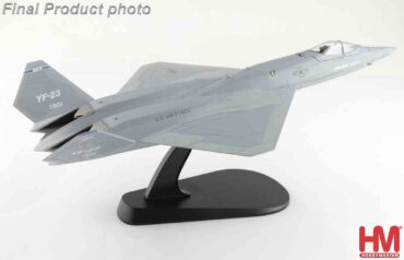Hobby Master - Northrop/McDonnell Douglas YF-23 "Gray Ghost" PAV-2 , AF ser.no.87-0801 USAF ,1990 (with 3 xAIM-120,2 xAIM-9) - Obrázek 7